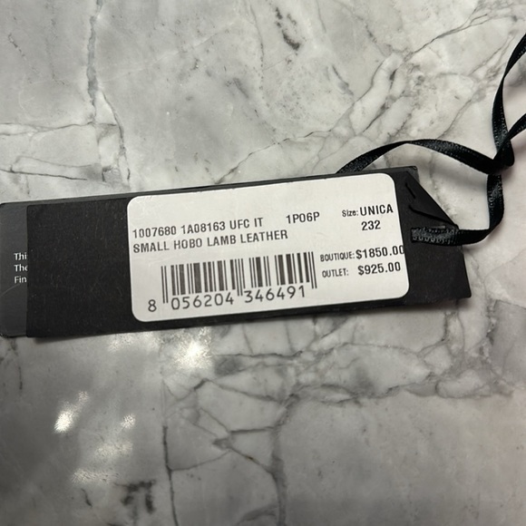 NWT Versace La Medusa repeat metallic-effect bag - Picture 6 of 16